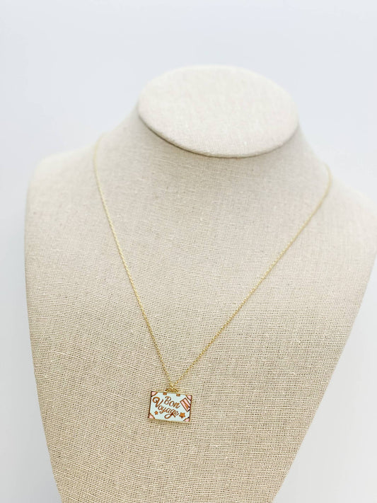 Collier Valise "Bon Voyage"