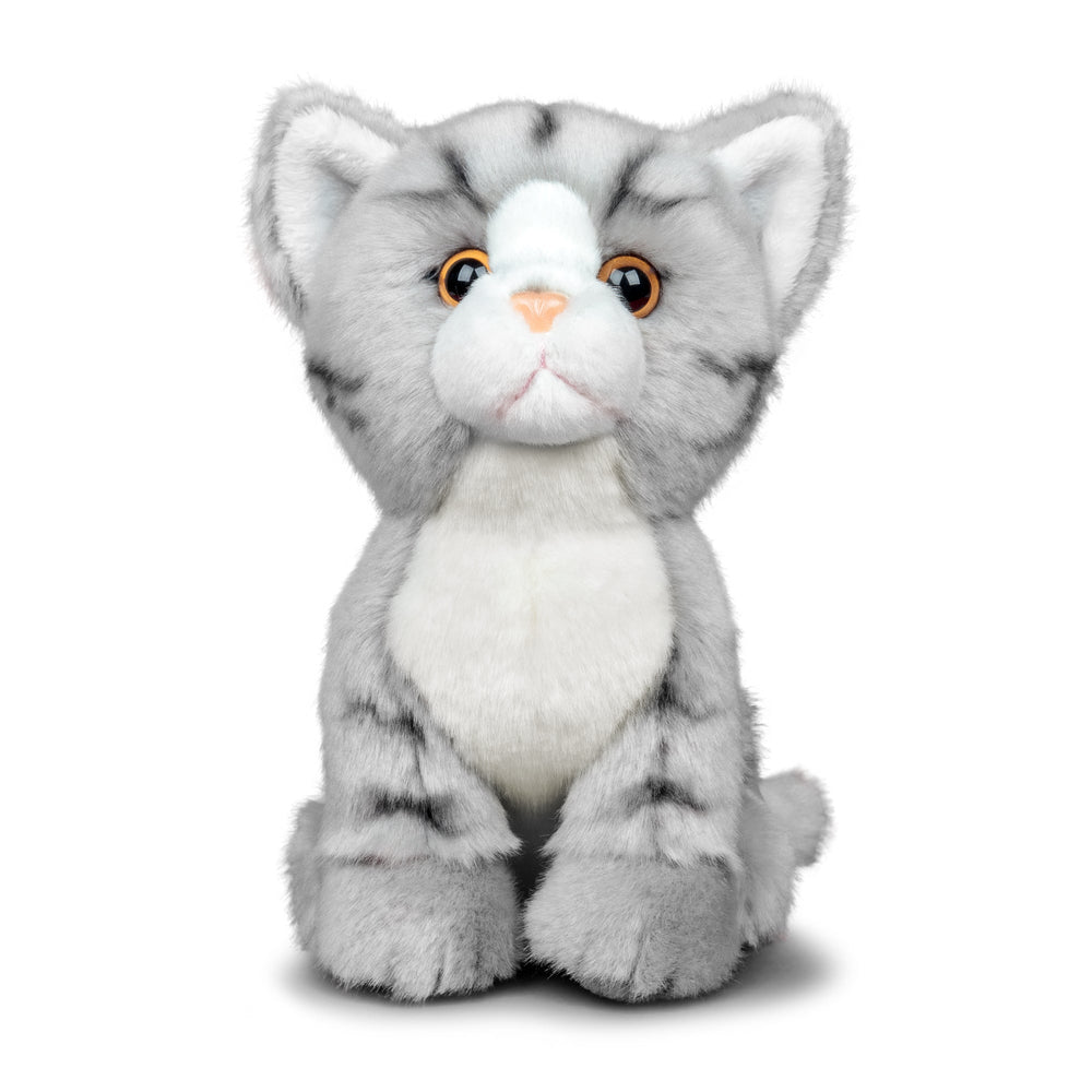 Peluche Animigos Chat Tigré Gris