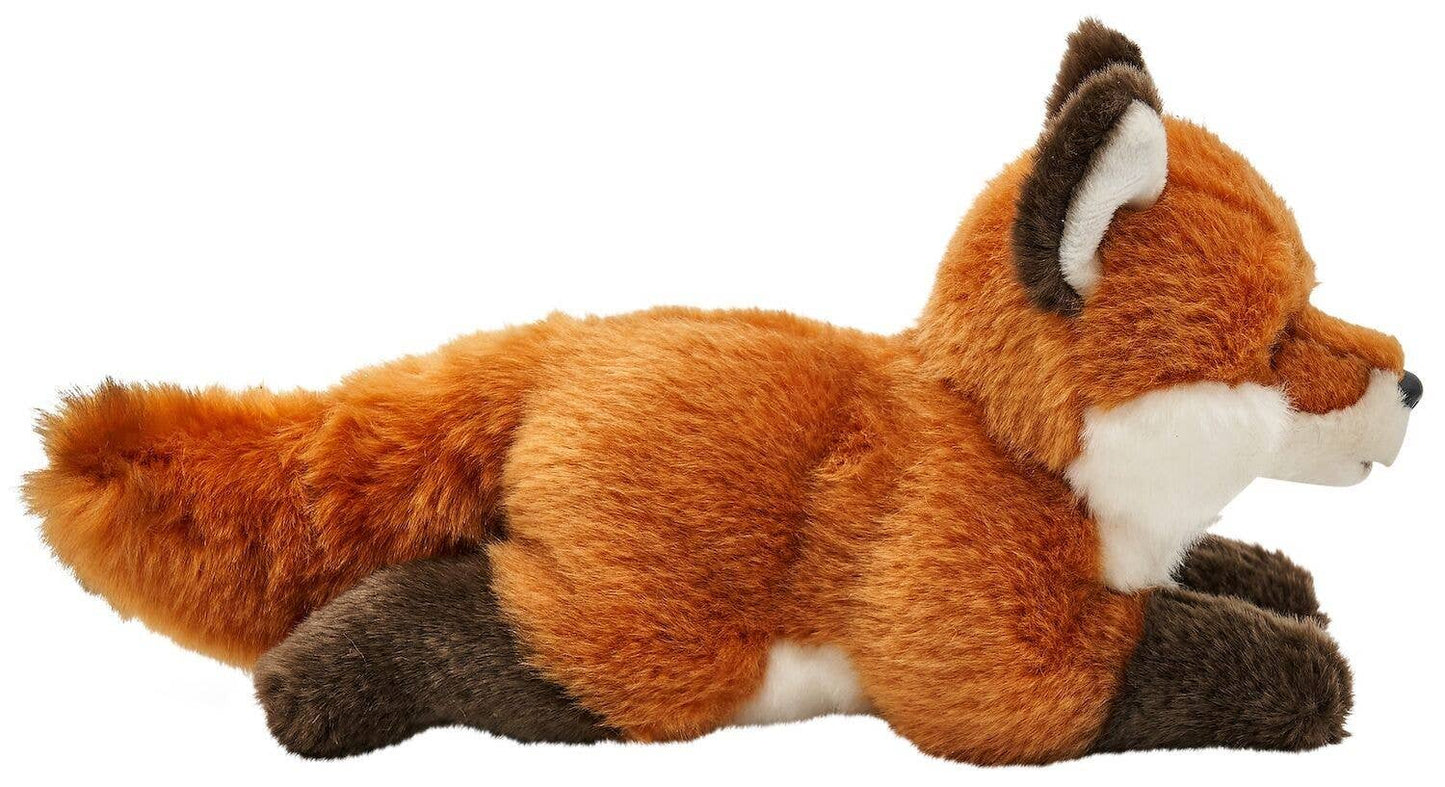 Peluche Renard roux couché