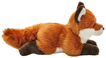 Peluche Renard roux couché