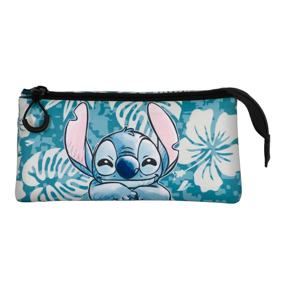 trousse triple lilo stitch stitch aloha karactermania