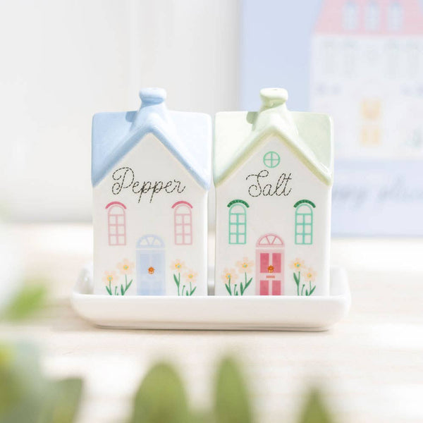 Pastel House zout- en peperstrooiers