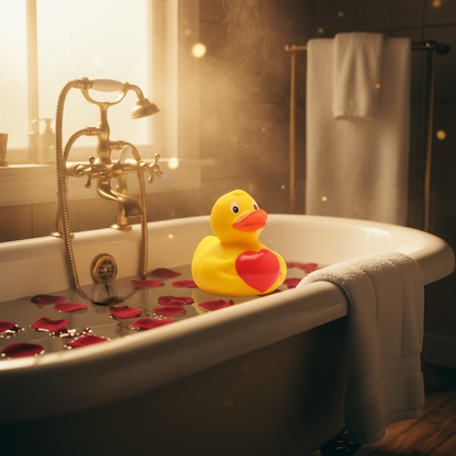 Canard avec Cœur