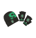 Ensemble bonnet et moufles adulte Harry Potter Serpentard