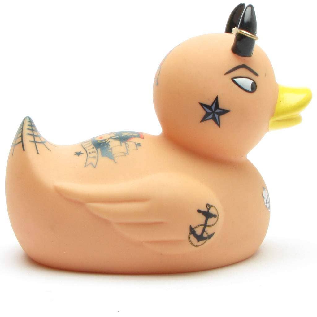 Getatoeëerde duivelse eend