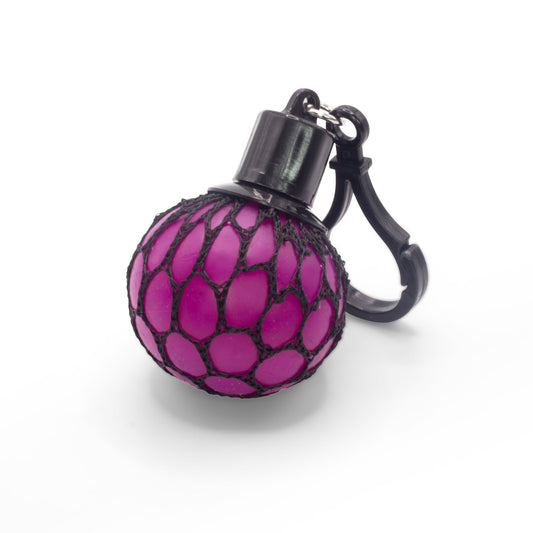 PORTE-CLÉS MESHBALL NOIR ET NÉON