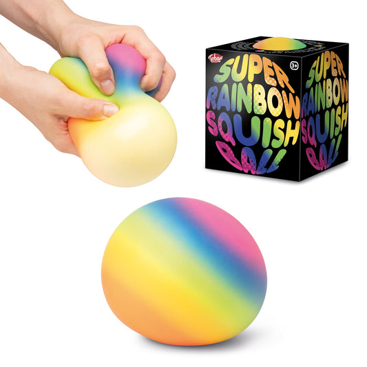 SCRUNCHEMS SUPER RAINBOW SQUISH BALL