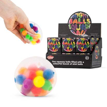 SCRUNCHEMS BRIGHT BALLS BALLE SQUISH