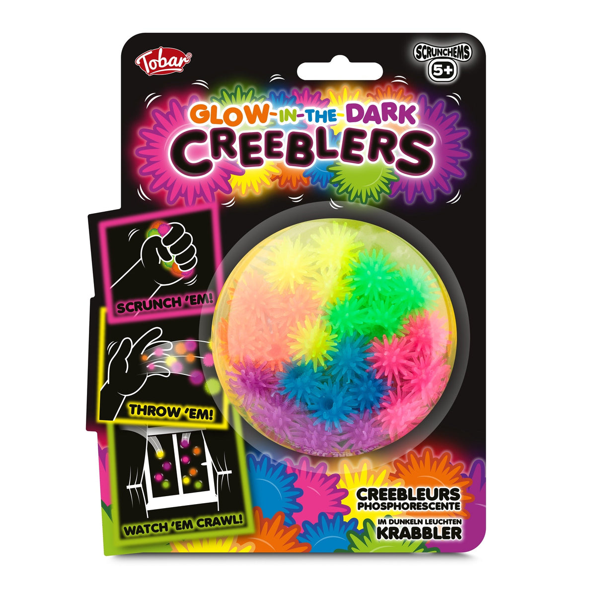 SCRUNCHEMS GLOW-IN-THE-DARK CREEBLERS