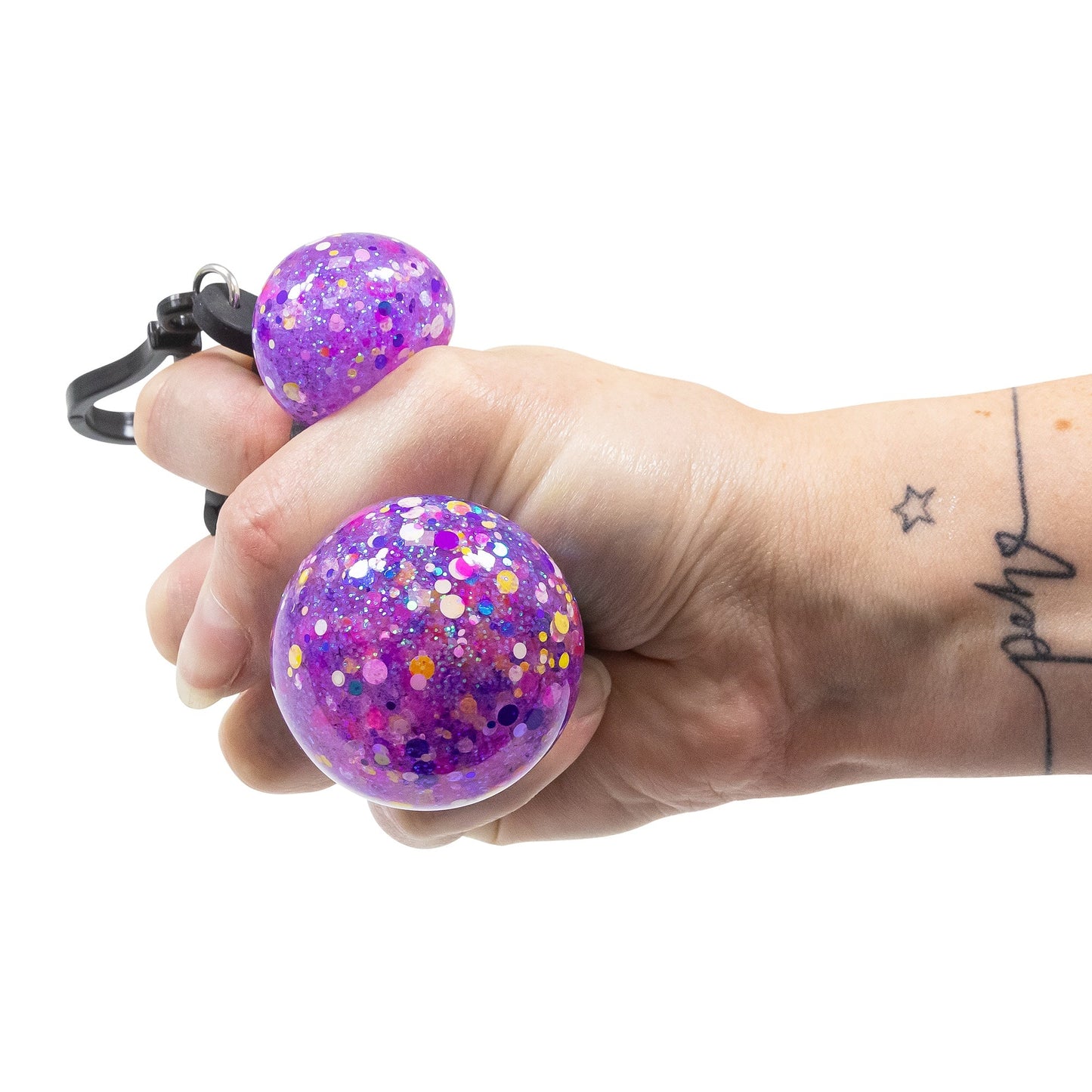 SCRUNCHEMS FUSION SQUISH BALL KEYRING