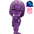 Figurine Purple Translucent Cortana