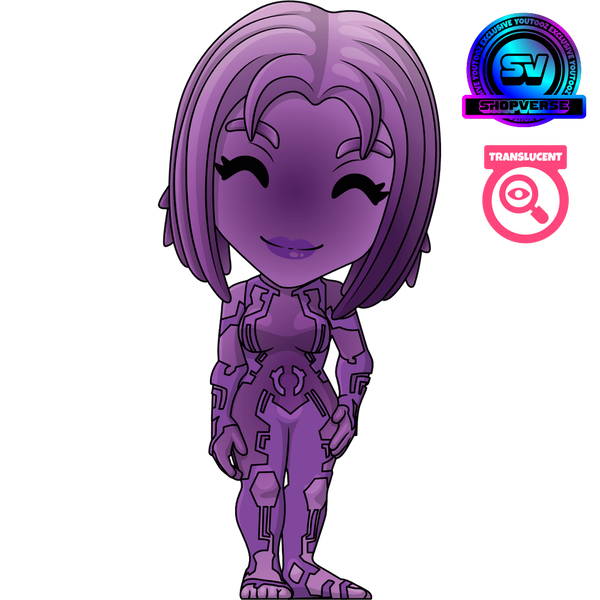 Purple Translucent Cortana