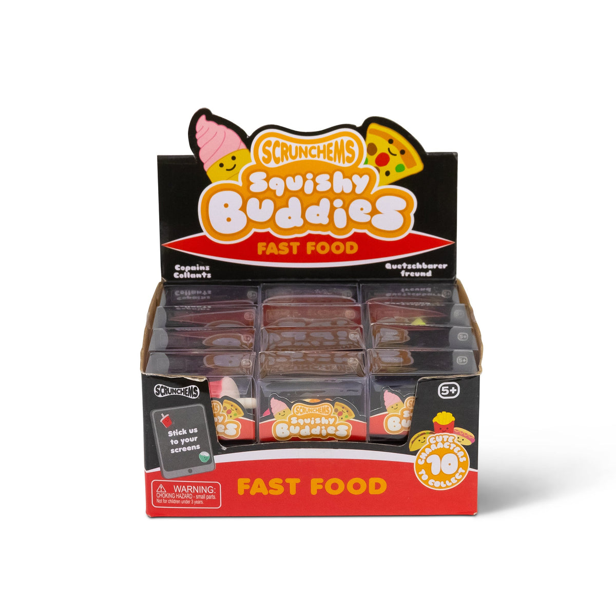SCRUNCHEMS SQUISHY BUDDIES - RESTAURATION RAPIDE