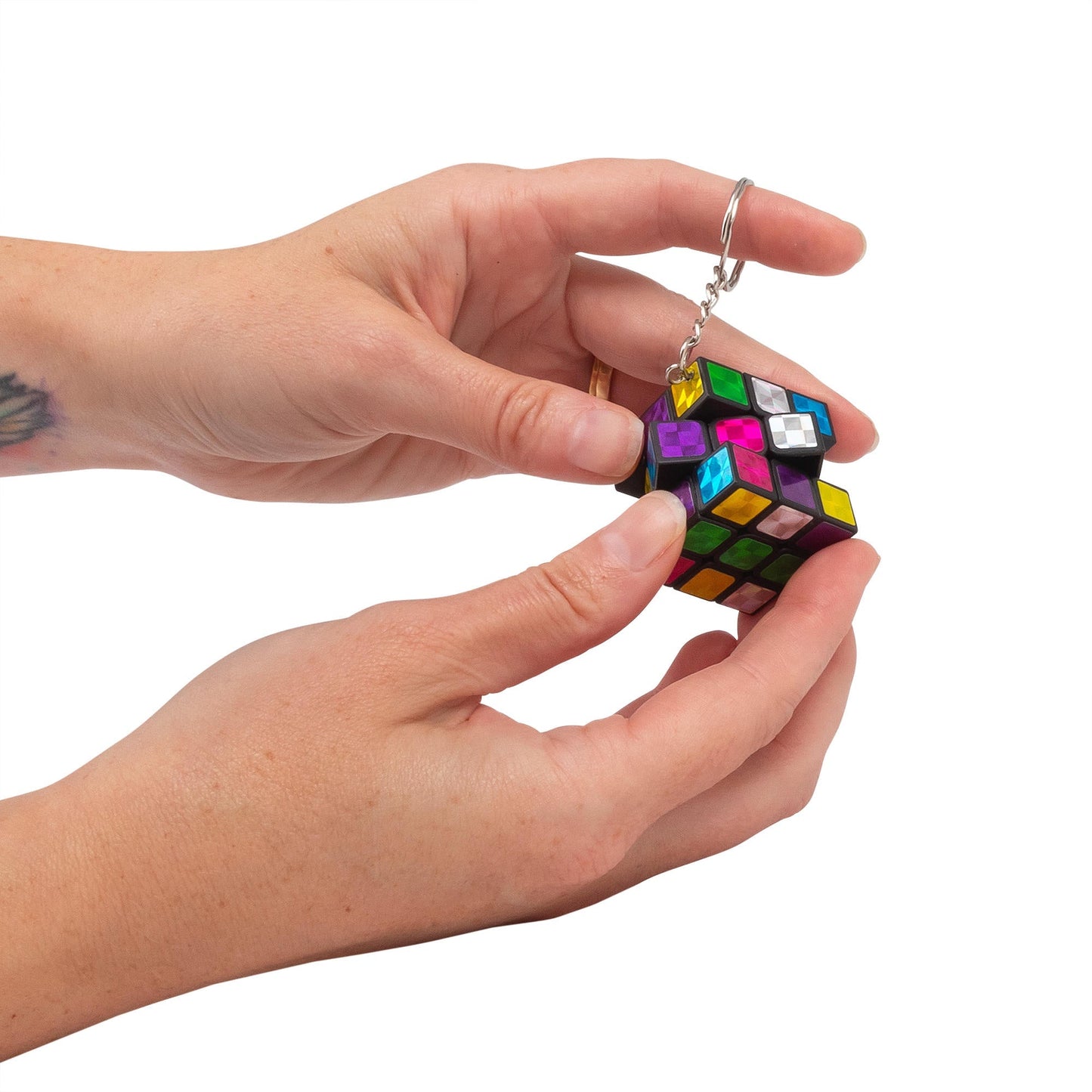 MINI METAL PUZZLE KEY RING