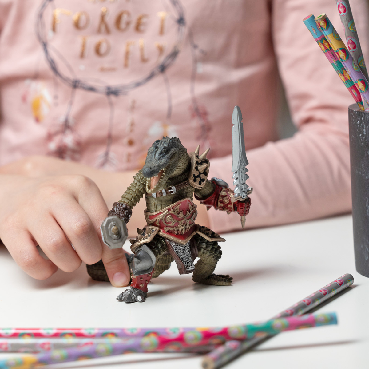 Figurine Mutant crocodile