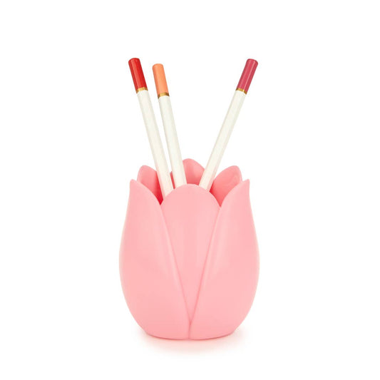 Pot à Crayons Tulipe - Rose