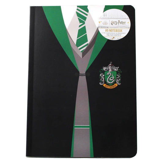 A5 notitieboekje met zachte kaft - Harry Potter (Slytherin-uniform)