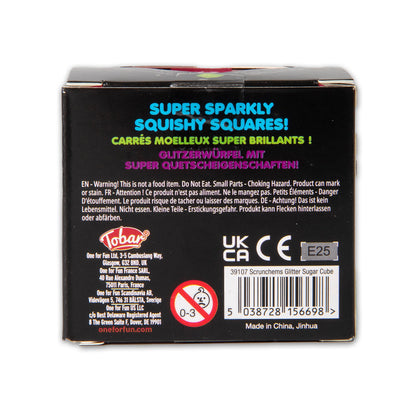 SCRUNCHEMS GLITTER SUGAR CUBE