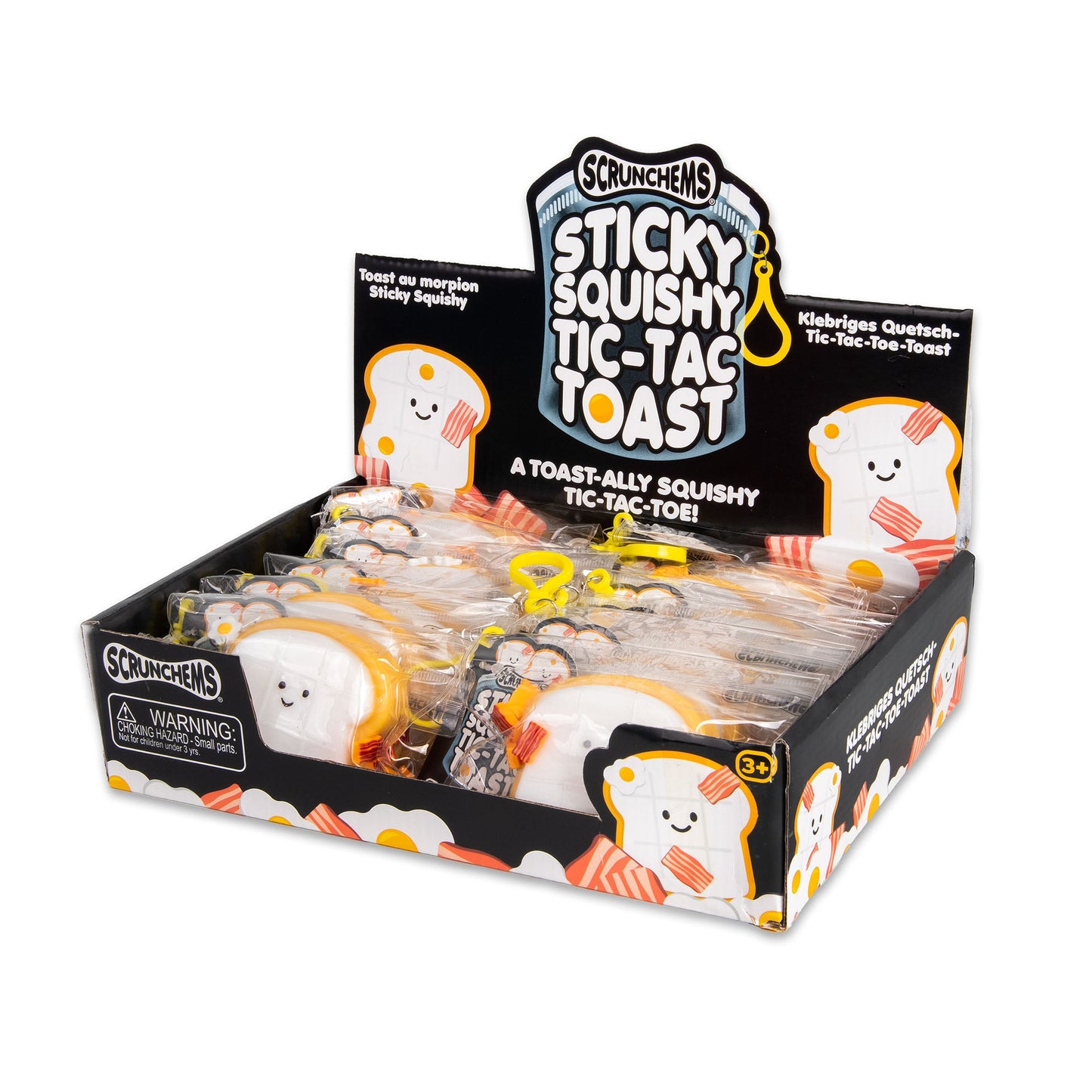 SCRUNCHEMS STICKY SQUISHY TIC TAC TOAST