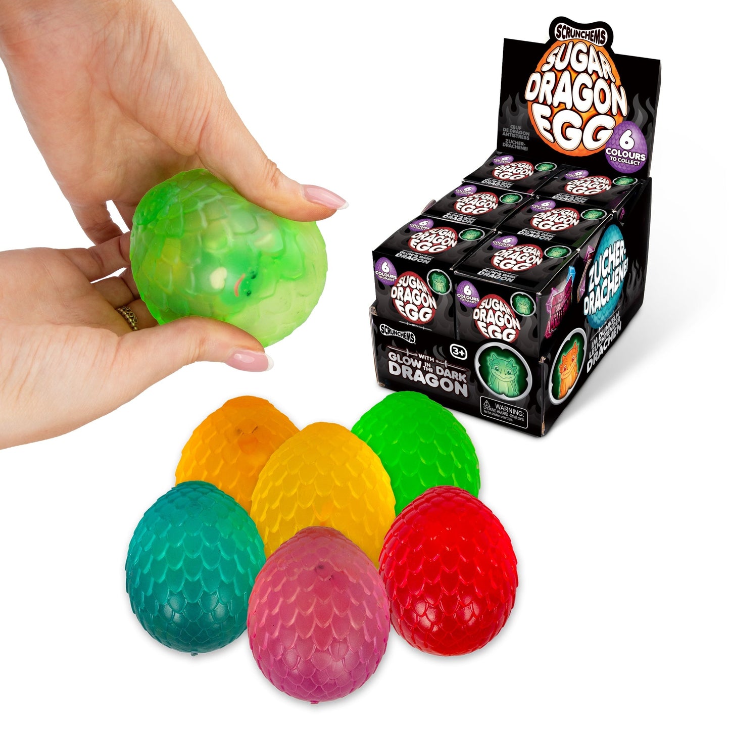 SCRUNCHEMS SUGAR DRAGON EGG