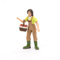 Farmer's wife with a basket figurine