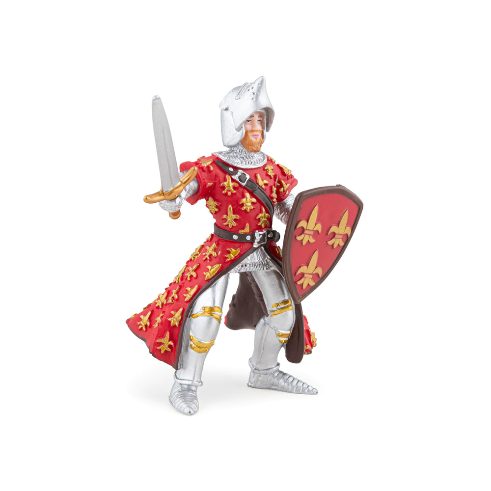 Figurine Prince Philippe rouge