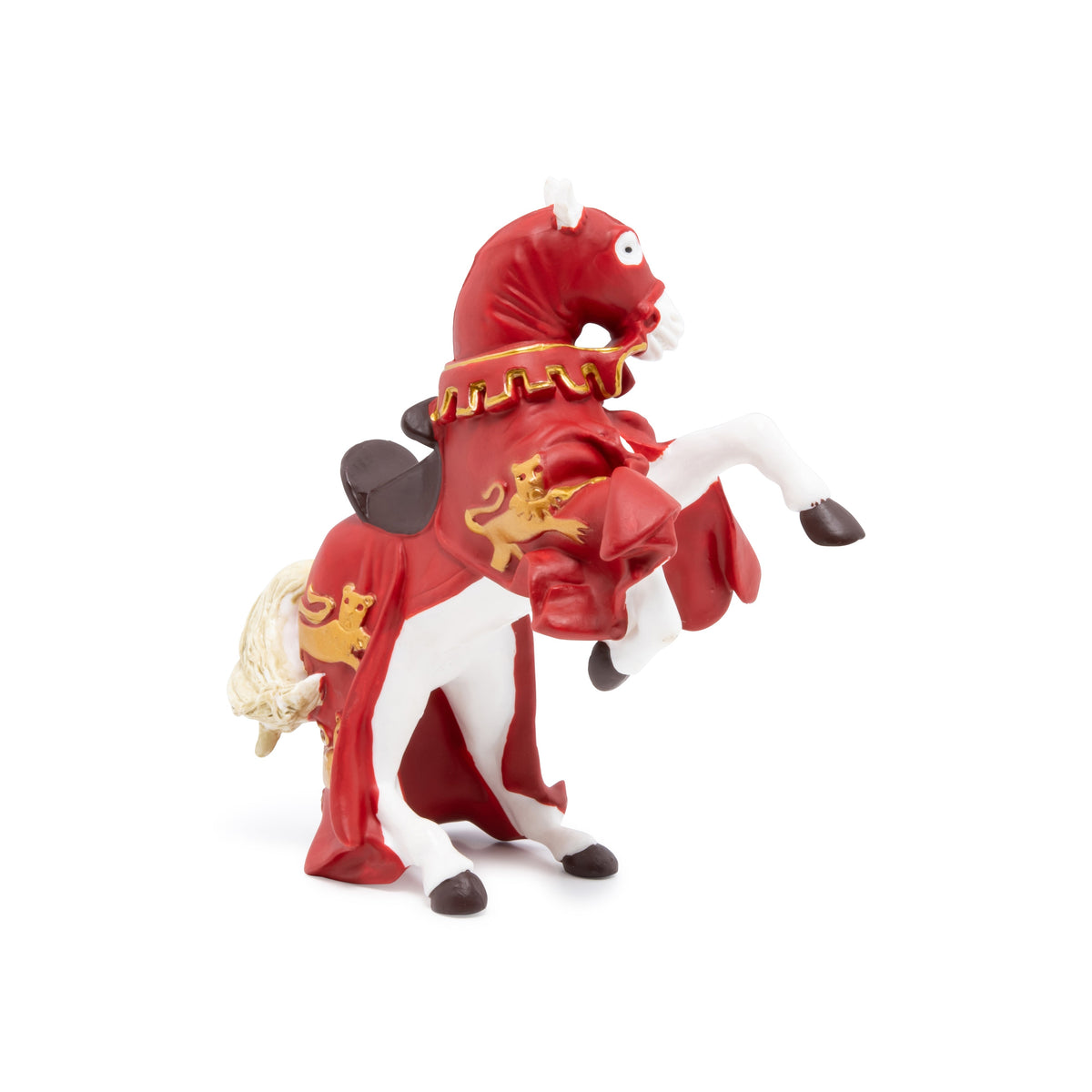 Figurine Cheval du roi Richard rouge