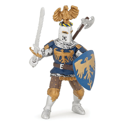 Figurine Chevalier bleu au cimier