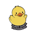 Yellow Duck Pin "Quack Quack MotherDuck"