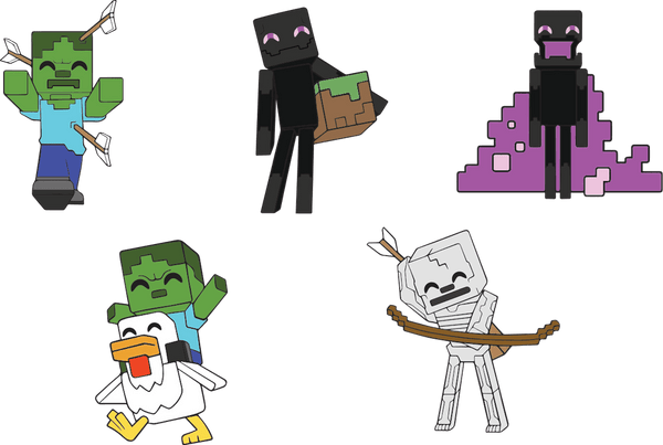 Minecraft Pin Set #2