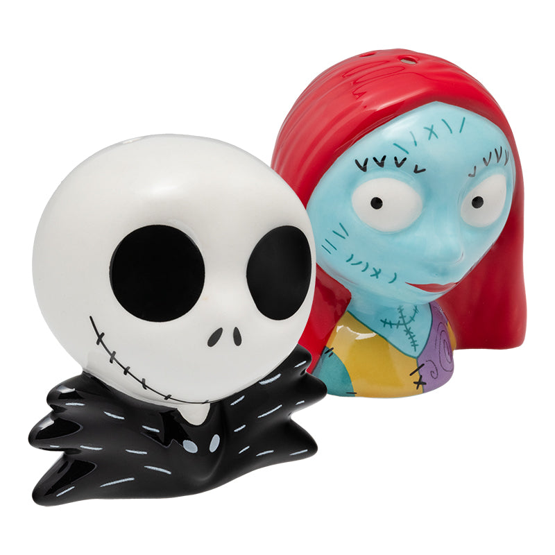The Nightmare Before Christmas Salt & Pepper Set - Jack & Sally