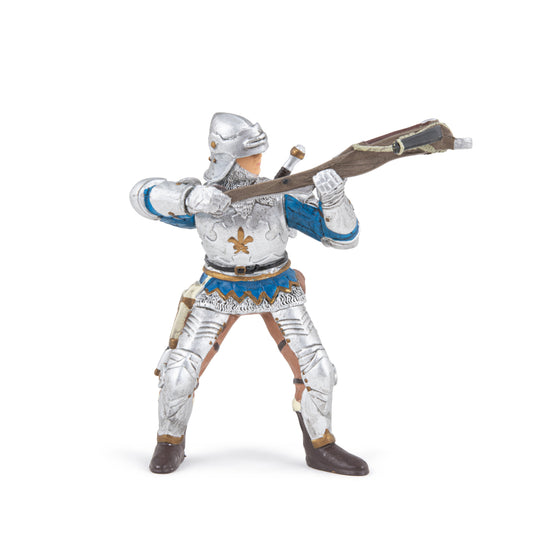 Figurine Arbalétrier bleu en armure