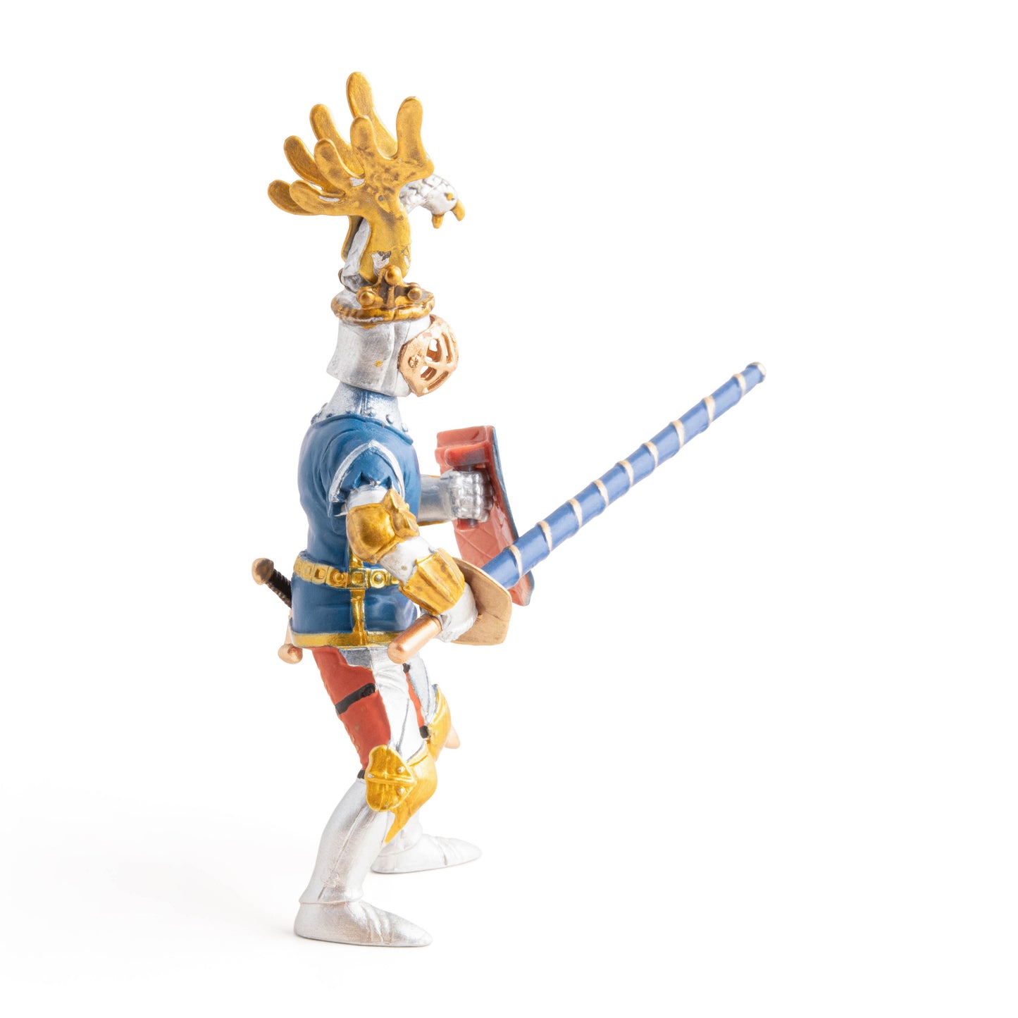 Figurine Chevalier bleu fleur de lys