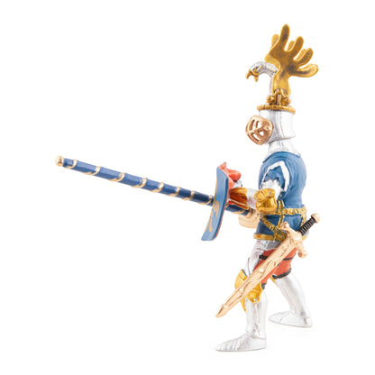 Figurine Chevalier bleu fleur de lys