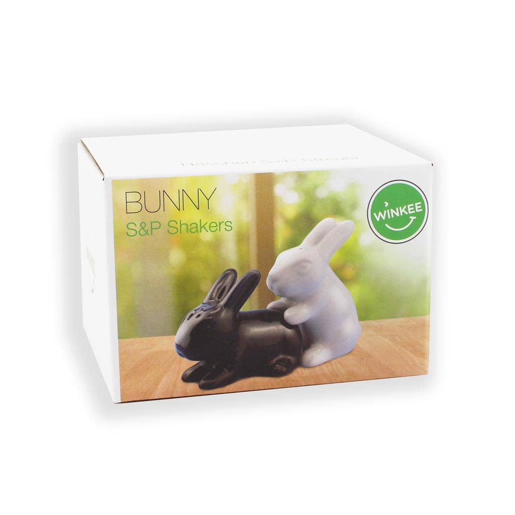 Naughty Bunnies Salt and Pepper Shakers