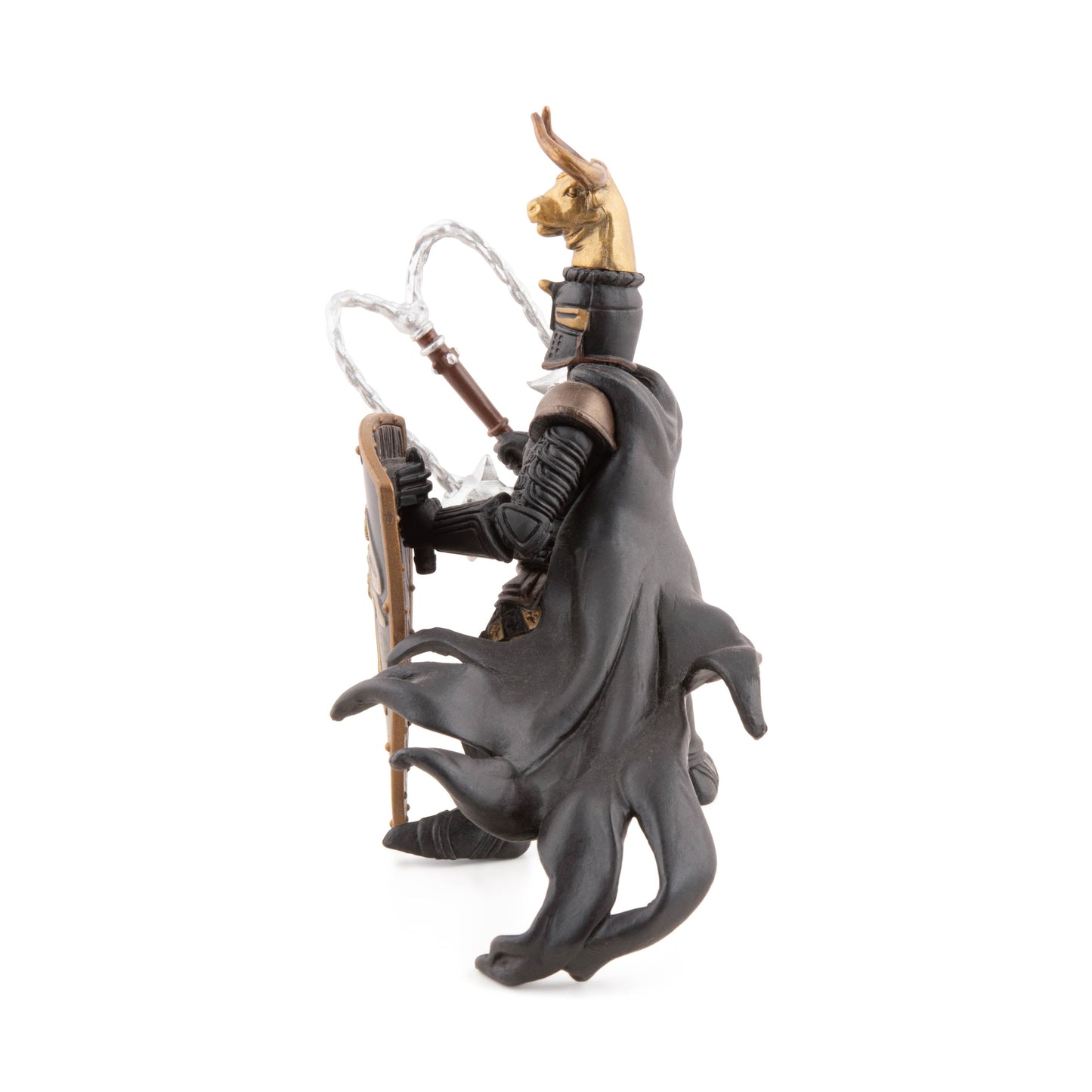 Figurine Maître des armes cimier taureau Papo - personnage médiéval