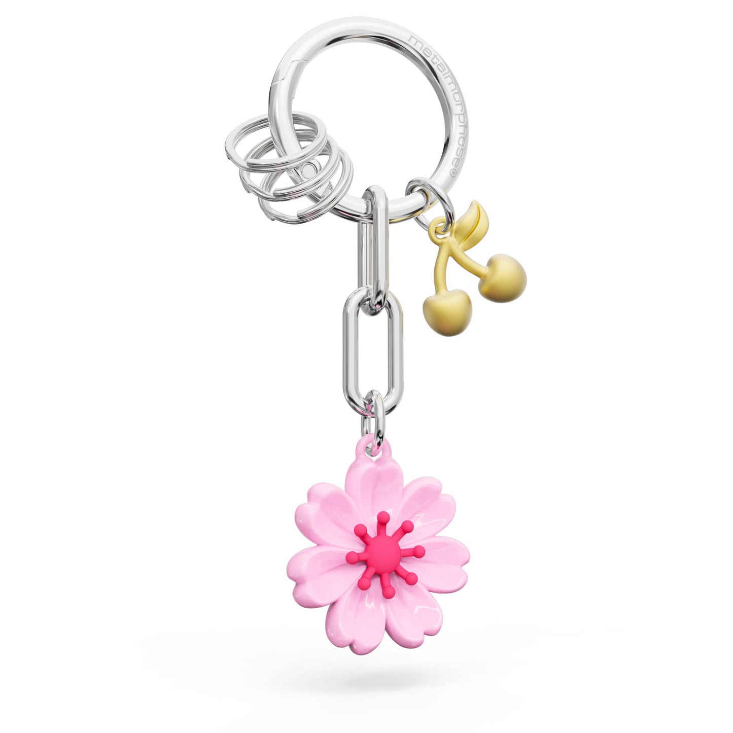 Porte-clés charms Fleur de Cerisier