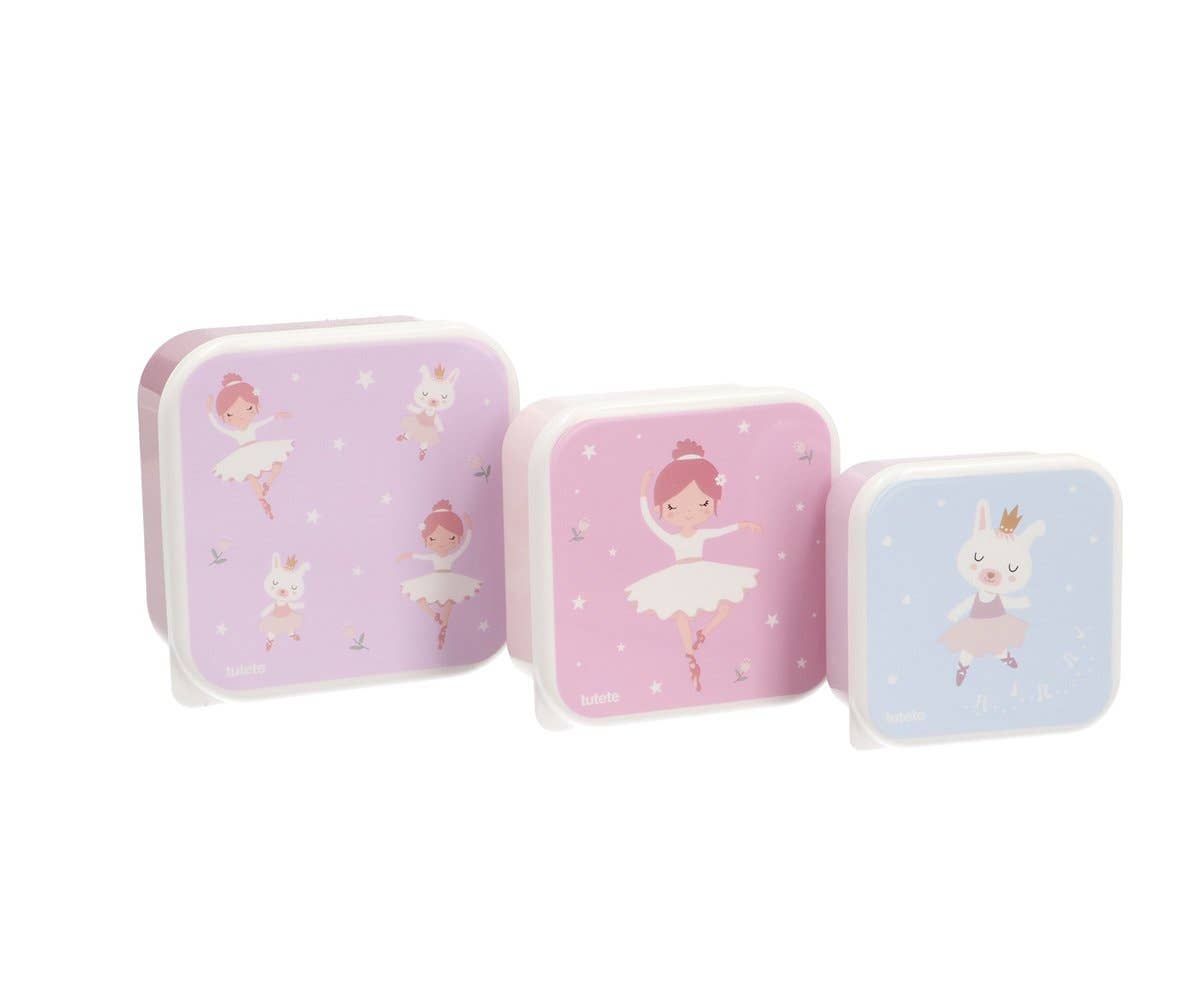 3 Boîtes à Goûter Danse Classique