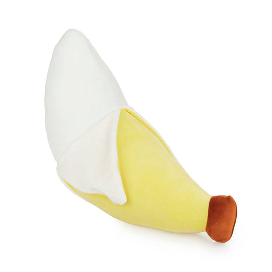 Cushion, Fluffy Banana, yellow, polyester