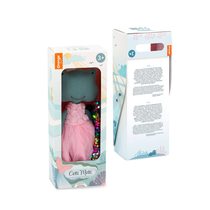 Fiona La Rana Plush Toy: Mermaid Outfit and Tail Set - 29 cm
