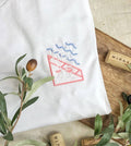 Embroidered Rosé Piscine T-shirt