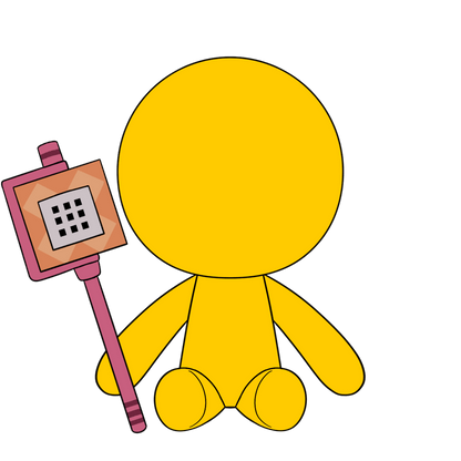 Alan Becker Yellow Plush (9in)
