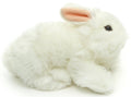 Peluche Lapin Tête de Lion Blanc