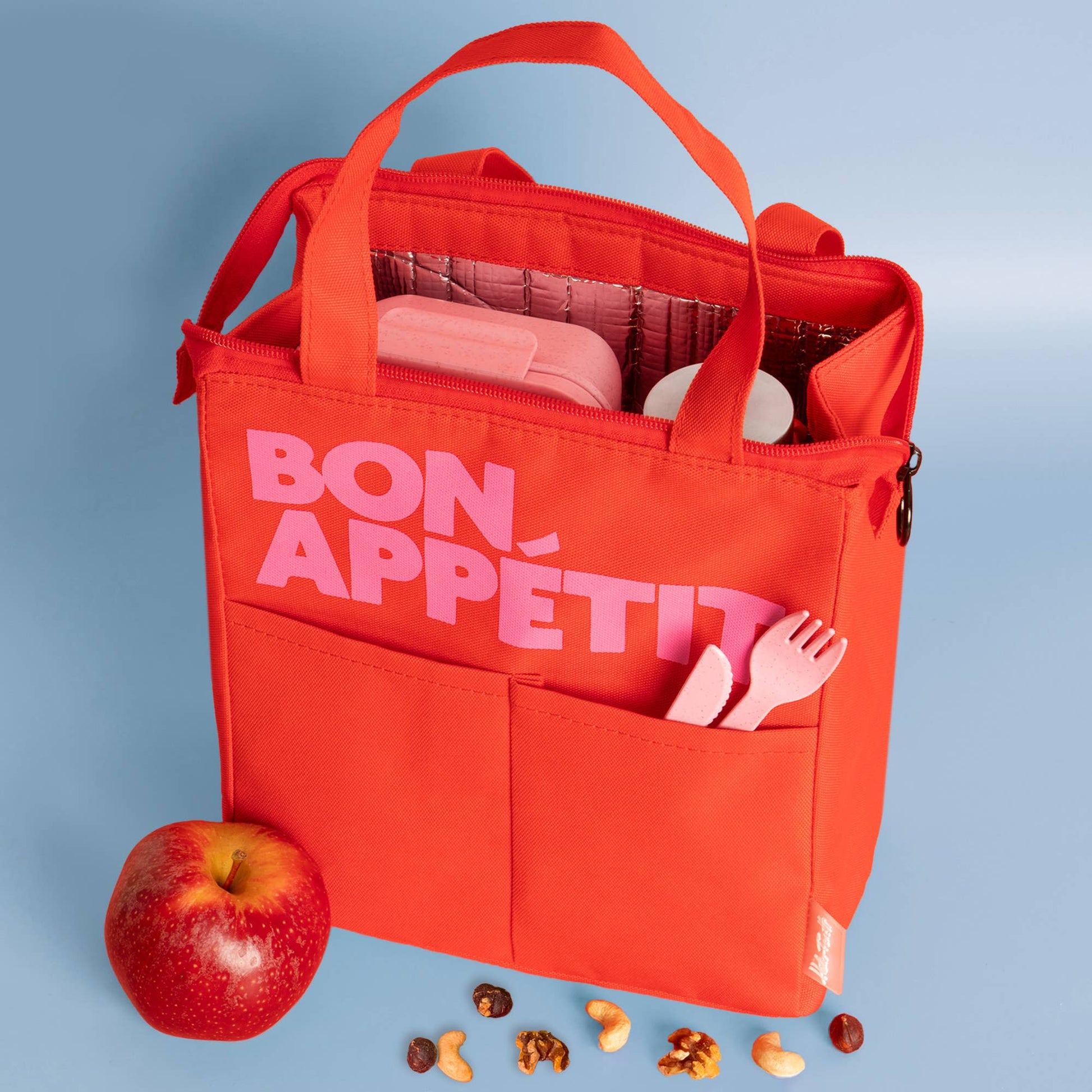 Sac Isotherme pour Déjeuner Reddish Bon Appétit Helio Ferretti Vue 1