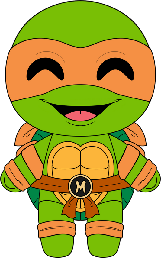 Chibi Michelangelo Plush (9in)