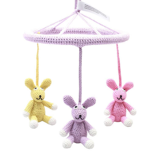 Mobile avec Sœurs Lapin