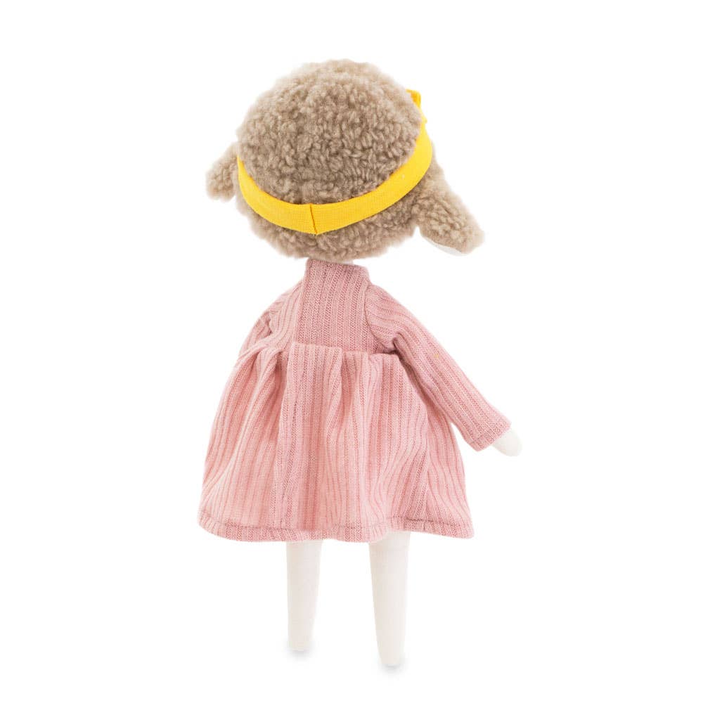 Peluche en Coton Cotti Motti, Zoe la Brebis - 29 cm, dès la naissance