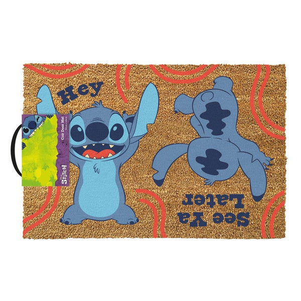 Deurmat van Lilo & Stitch - Hallo/Tot ziens