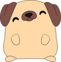 Peluche Dude Dans Pug Stickie – 15,2 cm