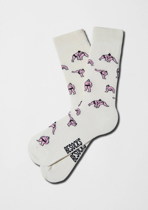 Chaussettes BeJapan Sumo Blanc cassé / 41/46 – Besocks